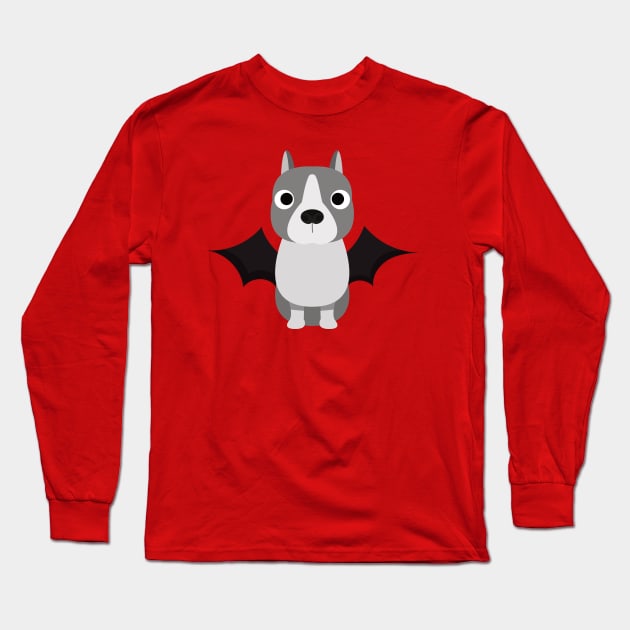 Amstaff Halloween Fancy Dress Costume Long Sleeve T-Shirt by DoggyStyles